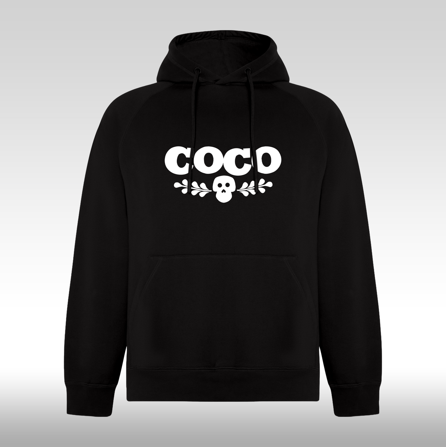 Hanorac Negru personalizat urban "Coco" streetwear

