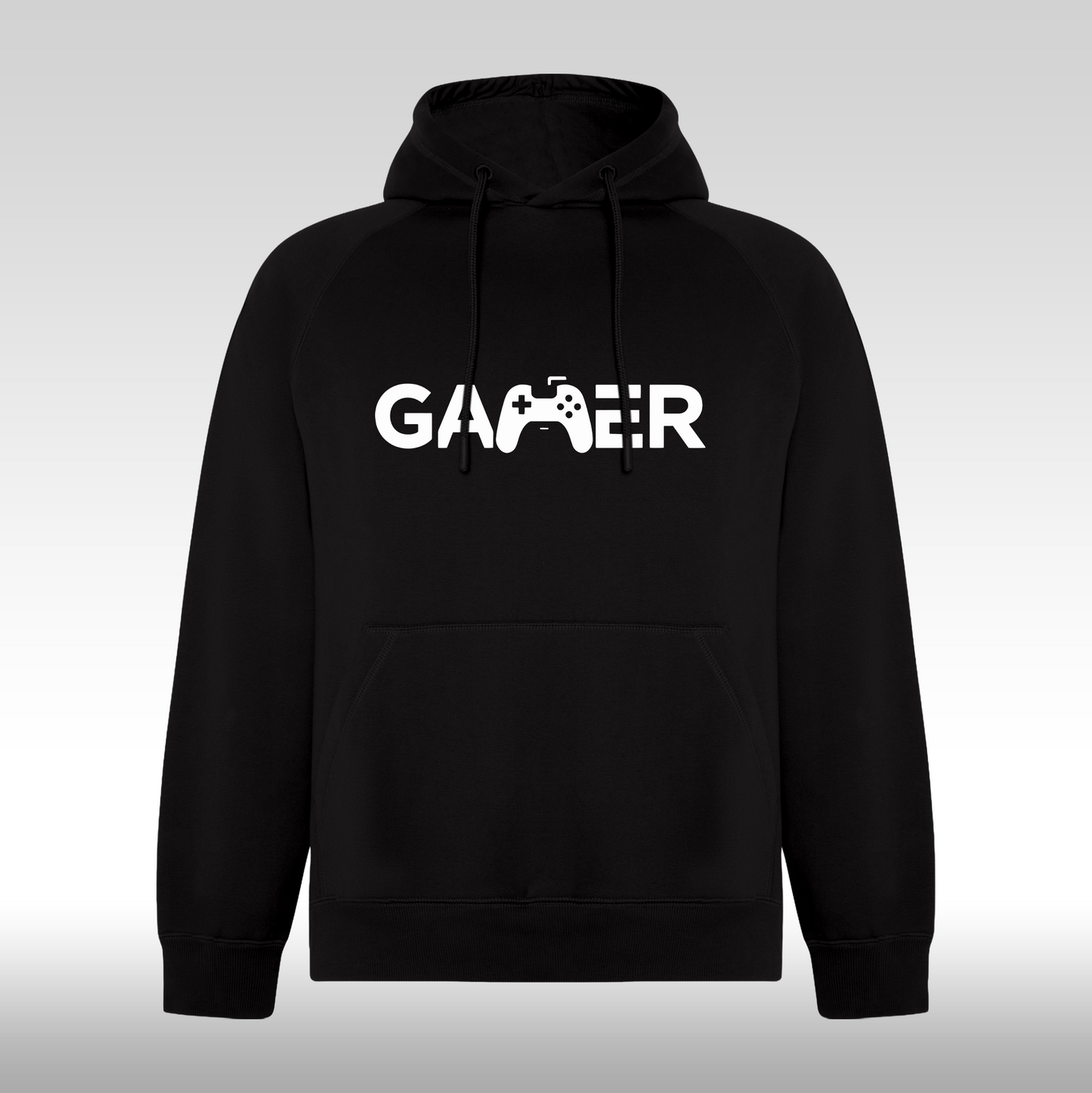 Hanorac Negru personalizat urban "Console Gamer" streetwear
