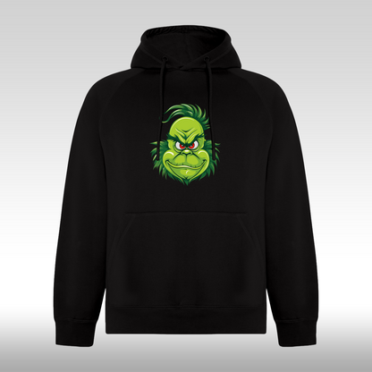 Hanorac Negru personalizat urban "Grinch" streetwear

