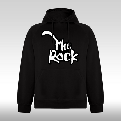Hanorac Negru personalizat urban "The Rock" streetwear

