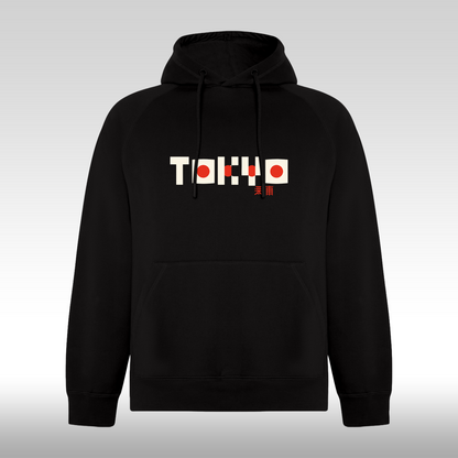 Hanorac Negru personalizat urban "Tokyo Gaming" streetwear
