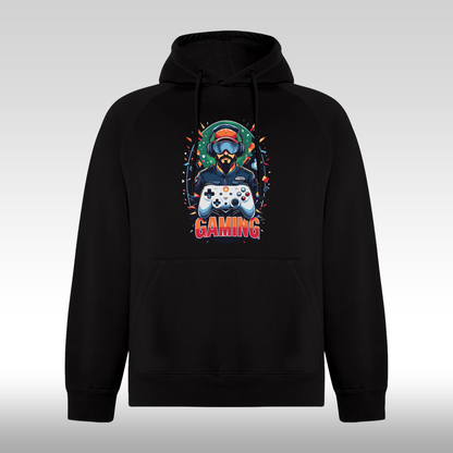 Hanorac negru personalizat urban "Gaming Pro" streetwear
